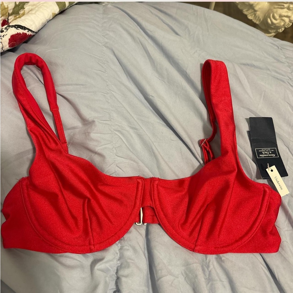 Abercrombie & Fitch Pink Bikini Top